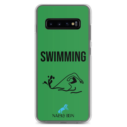 Swimming - Clear Case for Samsung®