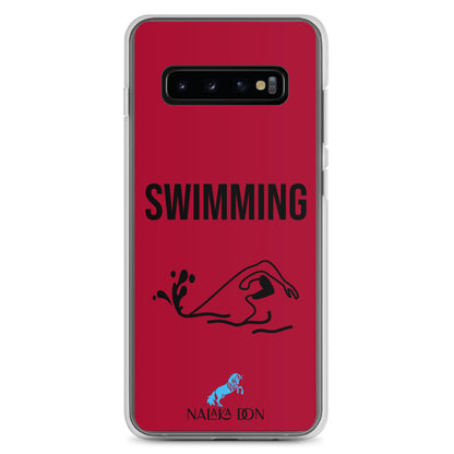 Swimming - Clear Case for Samsung®