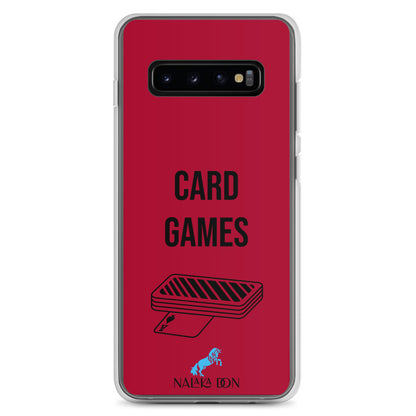 Card Games - Clear Case for Samsung®
