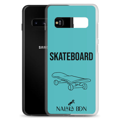 Skateboard - Clear Case for Samsung®