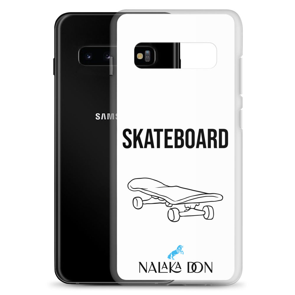 Skateboard - Clear Case for Samsung®
