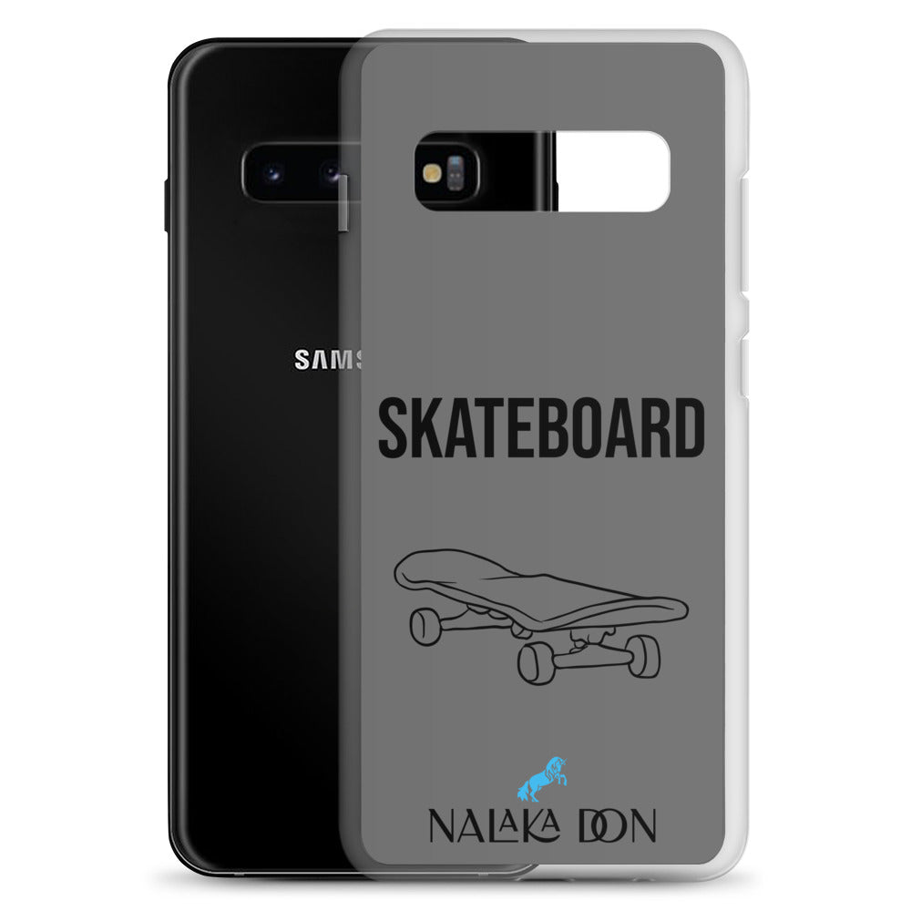 Skateboard - Clear Case for Samsung®