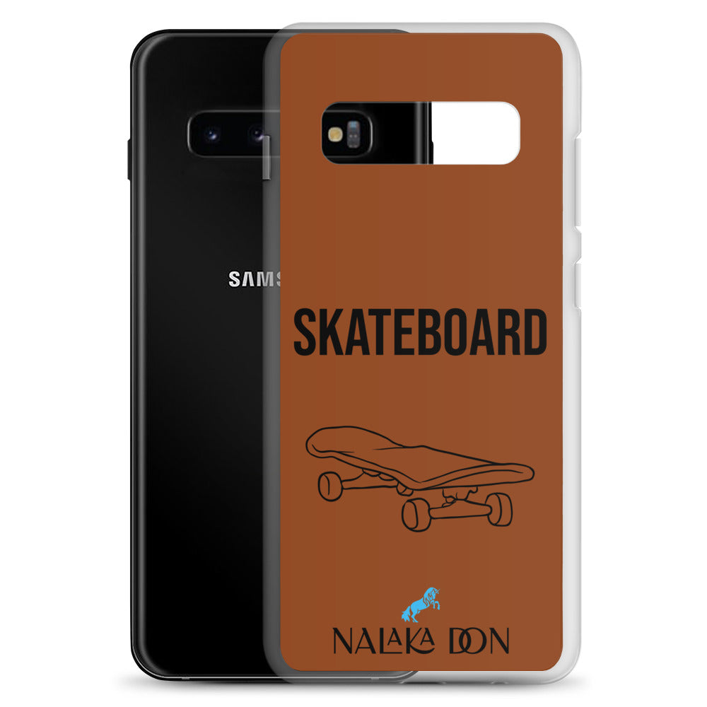 Skateboard - Clear Case for Samsung®