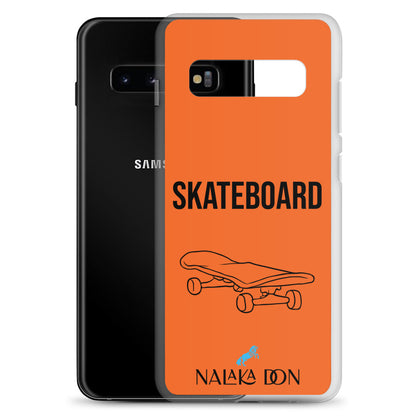 Skateboard - Clear Case for Samsung®