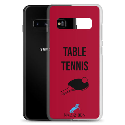 Table Tennis - Clear Case for Samsung®