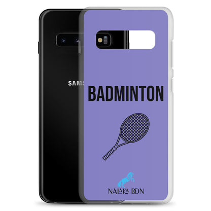 Badminton - Clear Case for Samsung®