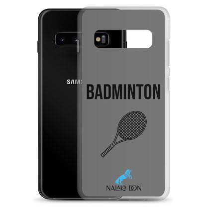 Badminton - Clear Case for Samsung®