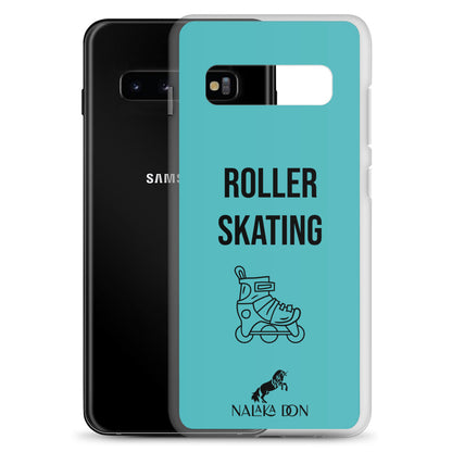 Roller Skating - Clear Case for Samsung®