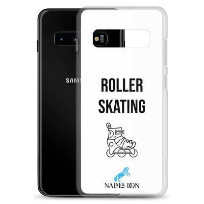 Roller Skating - Clear Case for Samsung®