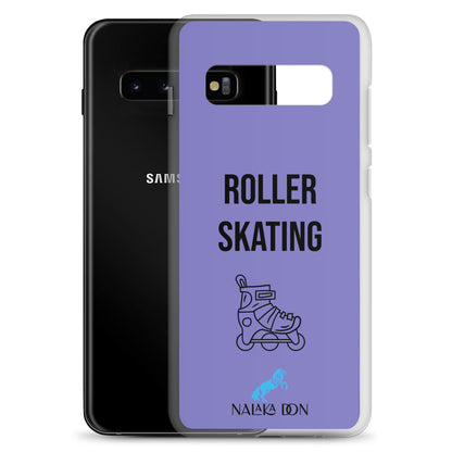 Roller Skating - Clear Case for Samsung®