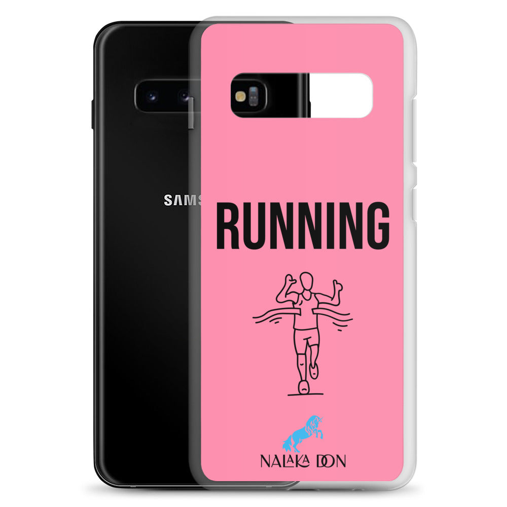 Running - Clear Case for Samsung®