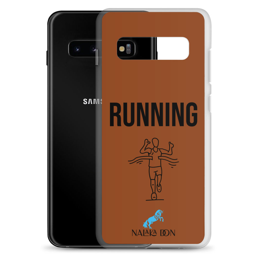 Running - Clear Case for Samsung®