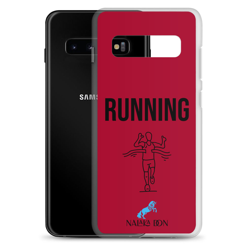 Running - Clear Case for Samsung®