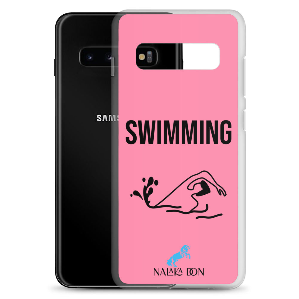 Swimming - Clear Case for Samsung®