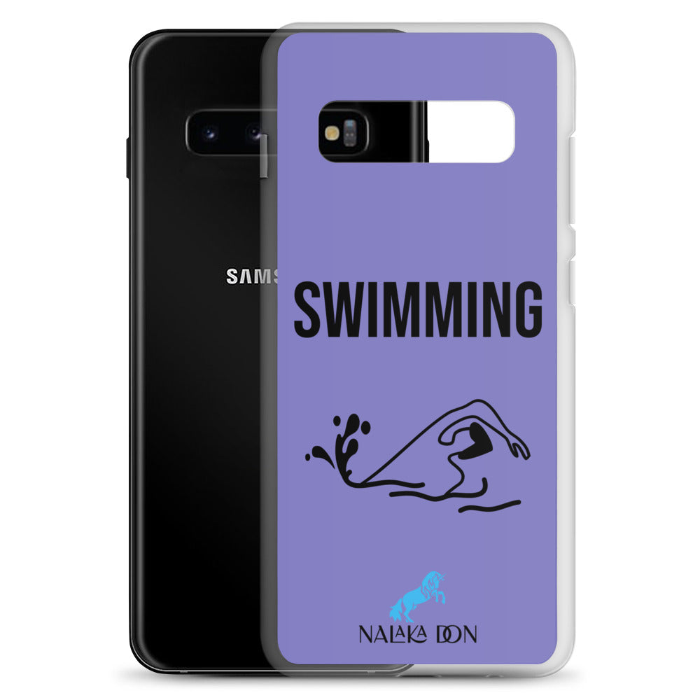 Swimming - Clear Case for Samsung®