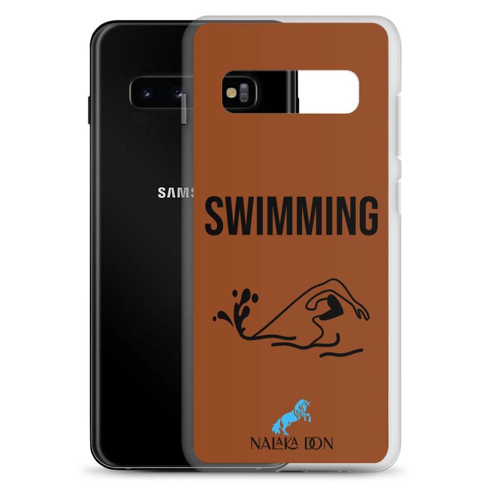 Swimming - Clear Case for Samsung®