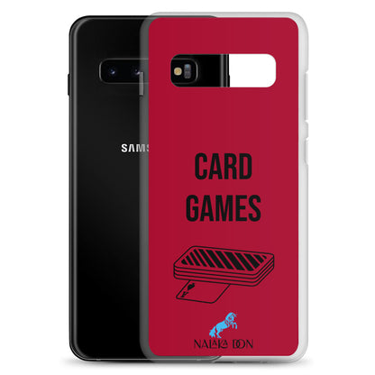 Card Games - Clear Case for Samsung®