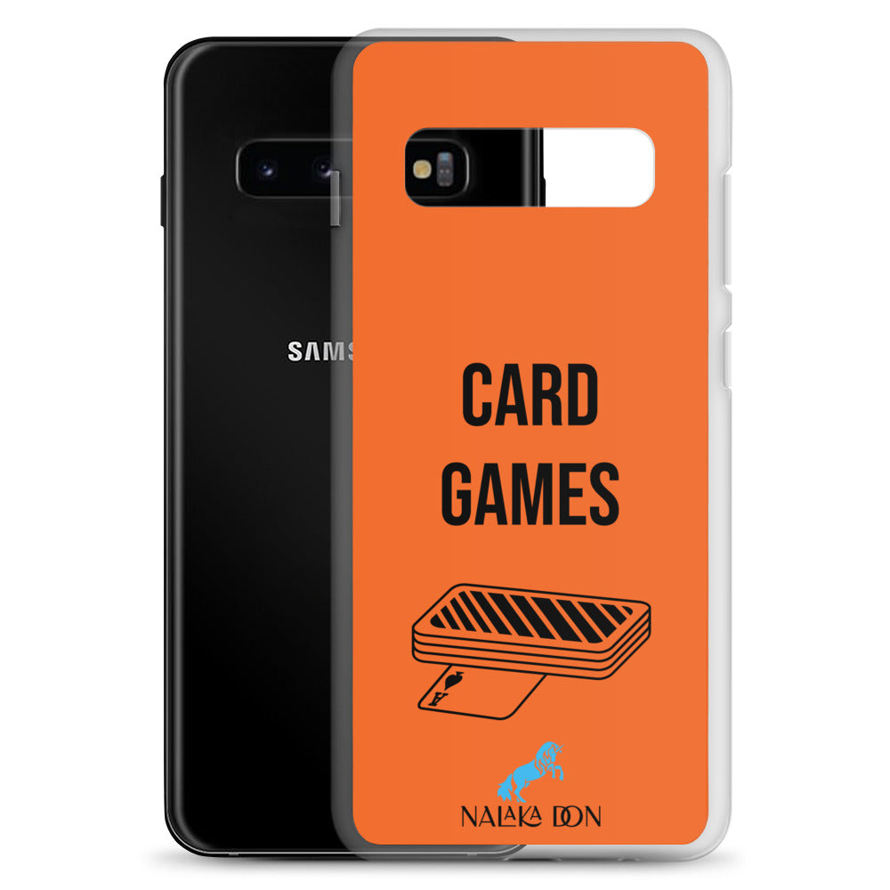 Card Games - Clear Case for Samsung®