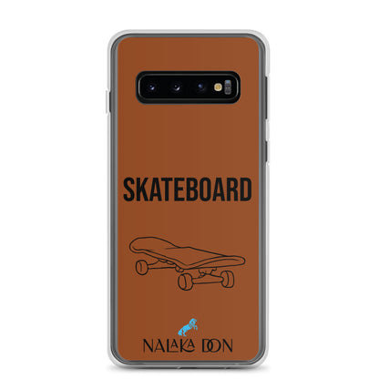 Skateboard - Clear Case for Samsung®