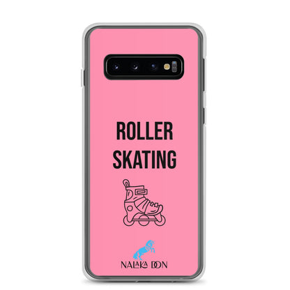 Roller Skating - Clear Case for Samsung®