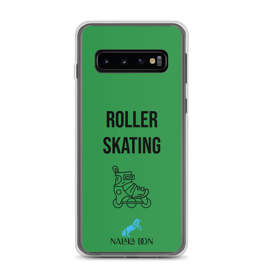 Roller Skating - Clear Case for Samsung®