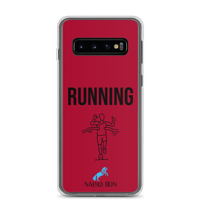 Running - Clear Case for Samsung®