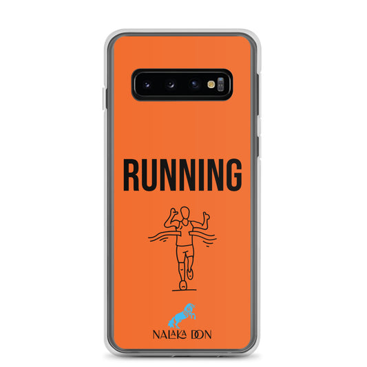 Running - Clear Case for Samsung®