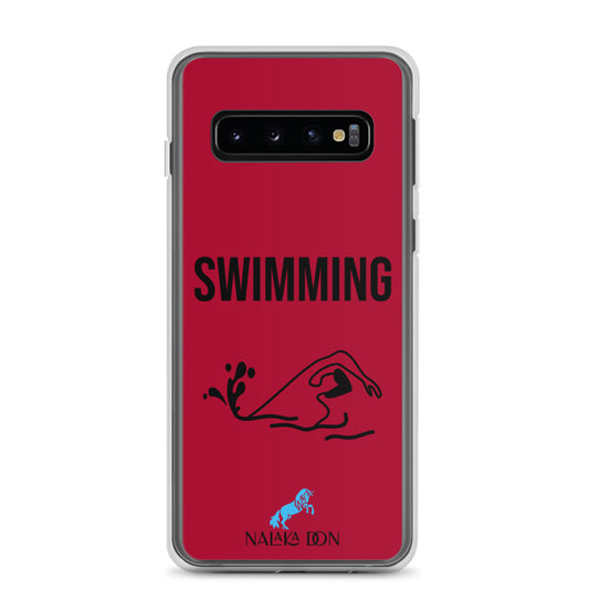 Swimming - Clear Case for Samsung®