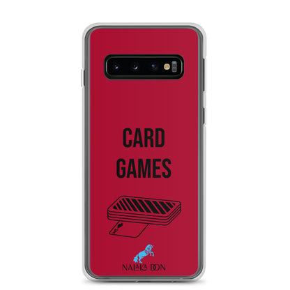 Card Games - Clear Case for Samsung®