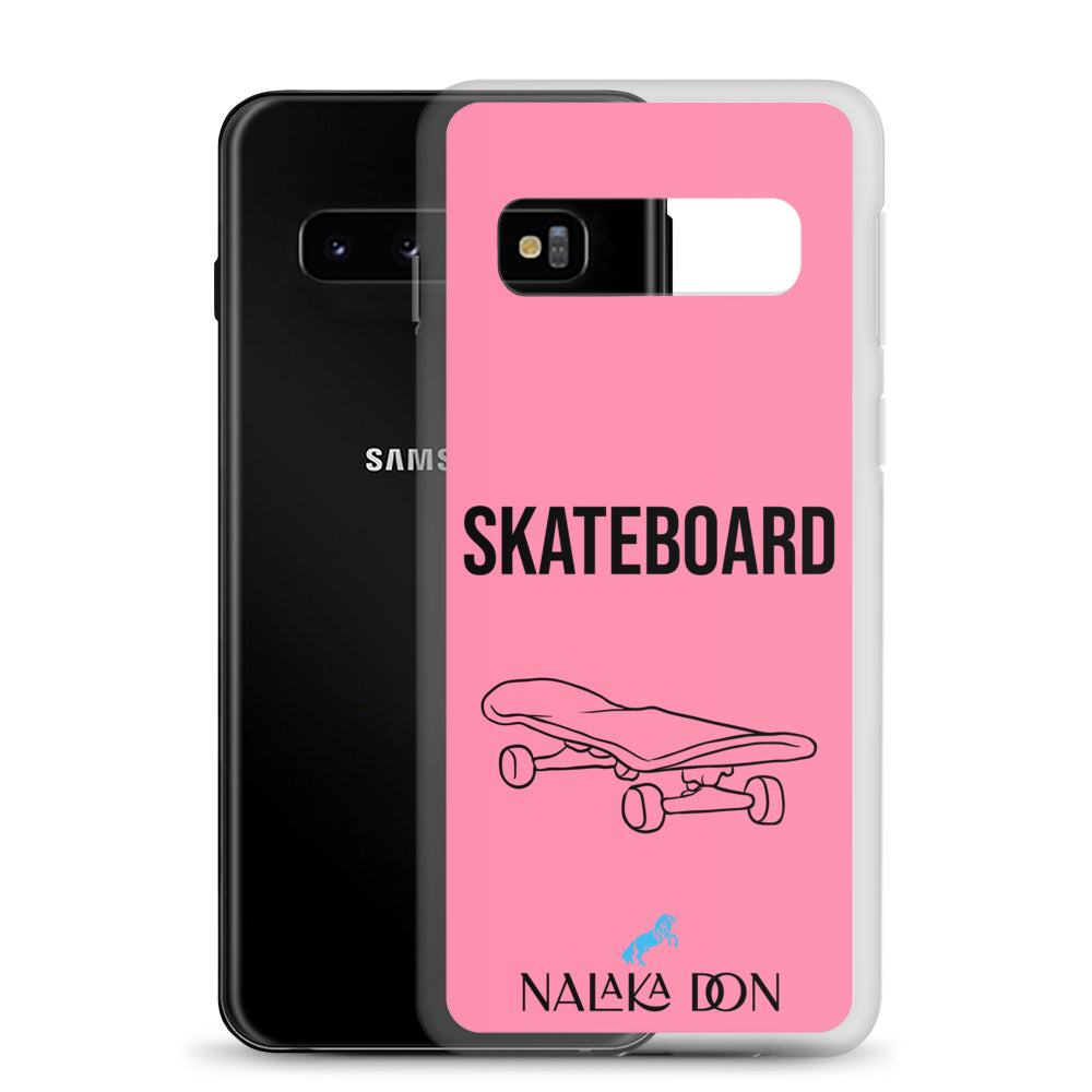 Skateboard - Clear Case for Samsung®