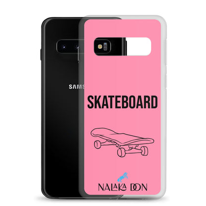Skateboard - Clear Case for Samsung®