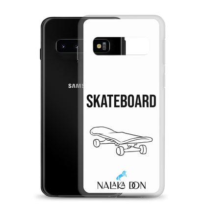 Skateboard - Clear Case for Samsung®