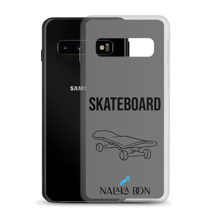 Skateboard - Clear Case for Samsung®