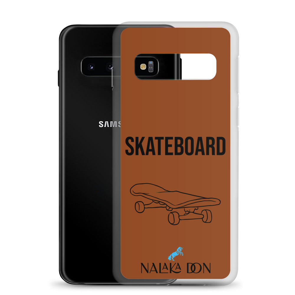 Skateboard - Clear Case for Samsung®