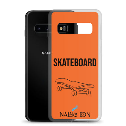 Skateboard - Clear Case for Samsung®