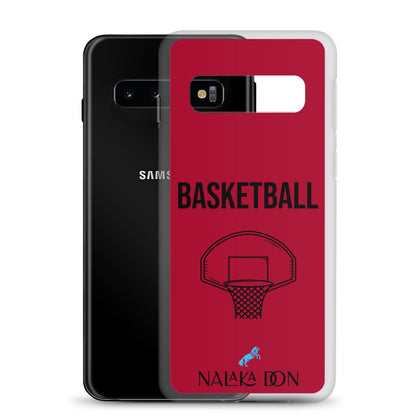 Basketball - Clear Case for Samsung®
