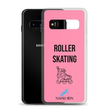 Roller Skating - Clear Case for Samsung®