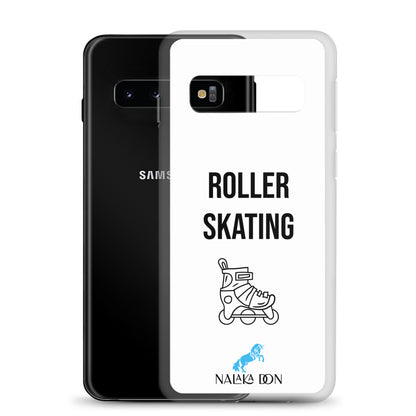 Roller Skating - Clear Case for Samsung®