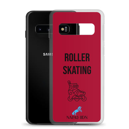 Roller Skating - Clear Case for Samsung®
