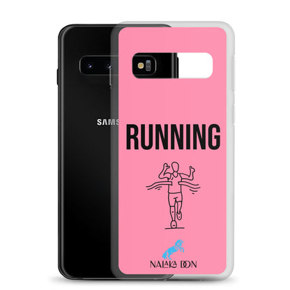 Running - Clear Case for Samsung®