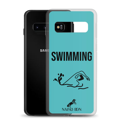Swimming - Clear Case for Samsung®