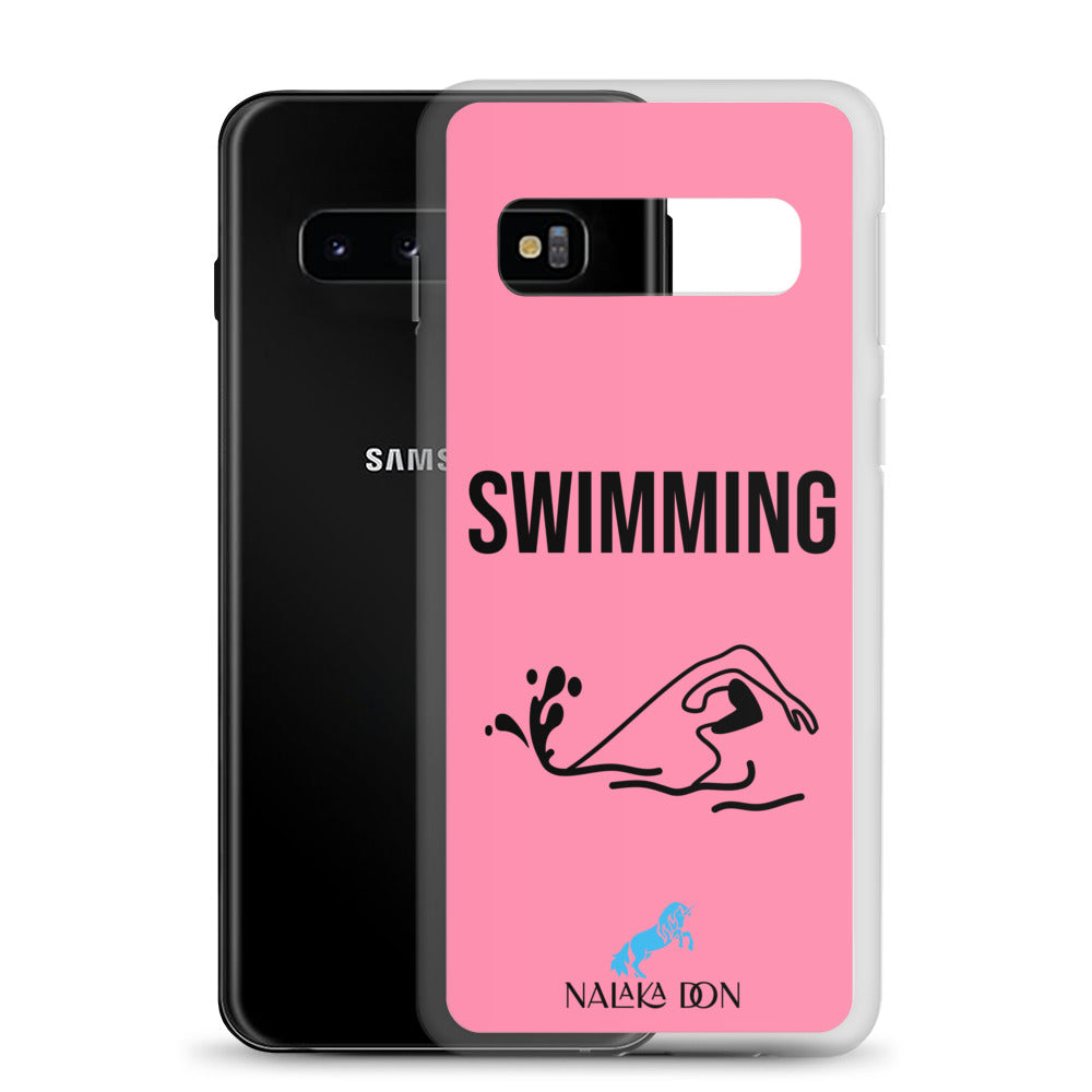 Swimming - Clear Case for Samsung®