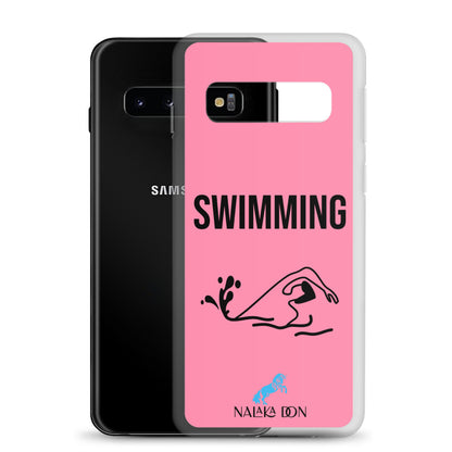 Swimming - Clear Case for Samsung®