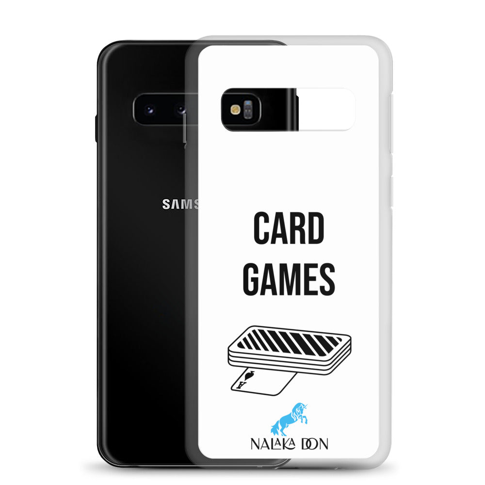 Card Games - Clear Case for Samsung®