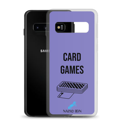 Card Games - Clear Case for Samsung®