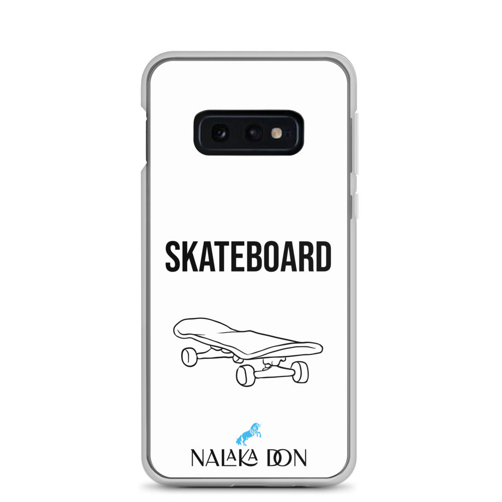 Skateboard - Clear Case for Samsung®