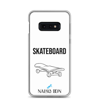 Skateboard - Clear Case for Samsung®