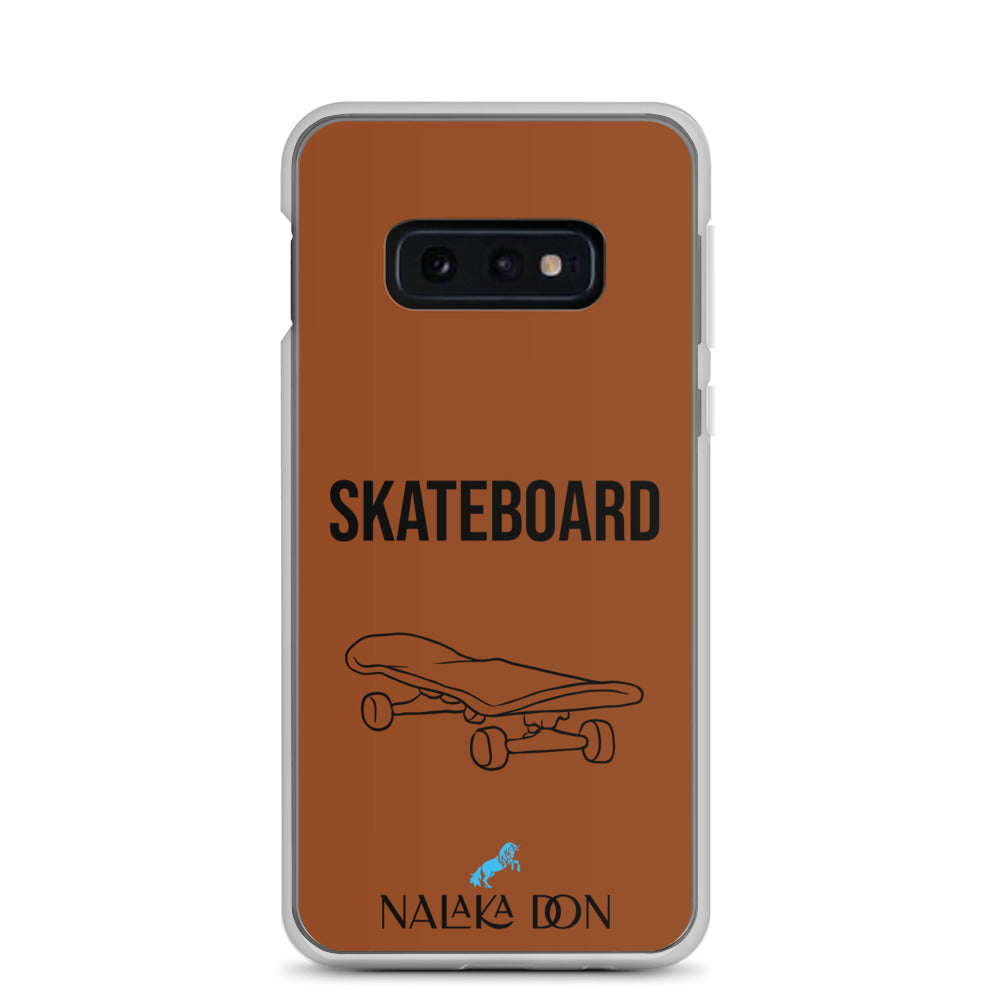 Skateboard - Clear Case for Samsung®