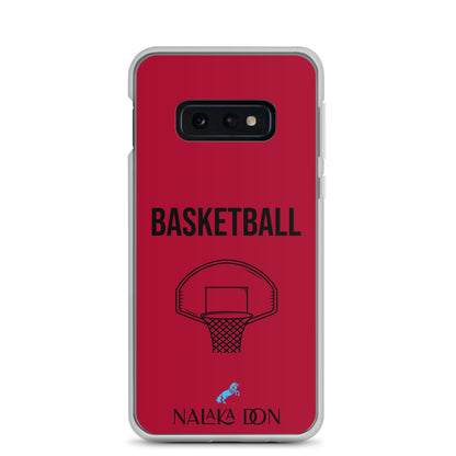 Basketball - Clear Case for Samsung®