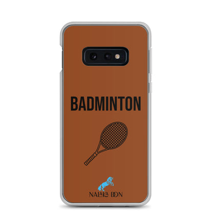 Badminton - Clear Case for Samsung®